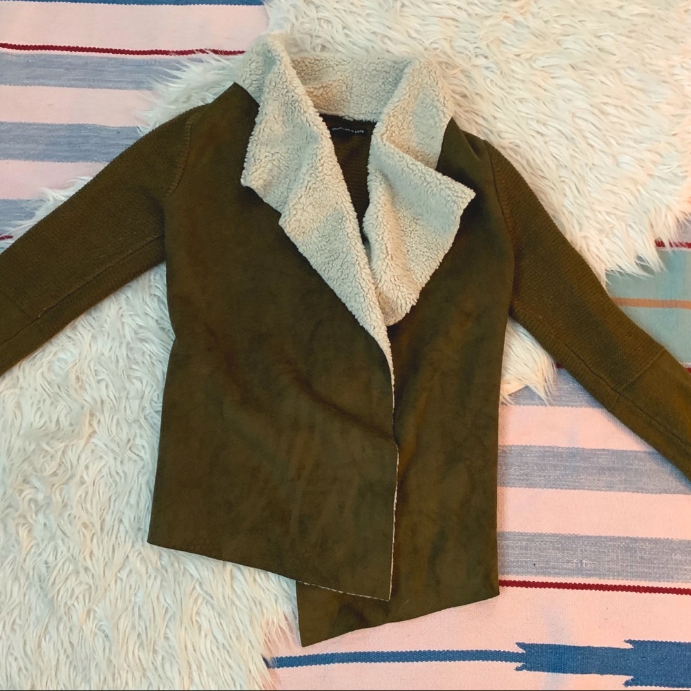 Madison & Lola Sweater Cardigan Fleece